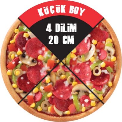 Pizza Ebatları - Küçük Boy resmi