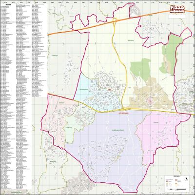 Harita 100x100cm resmi