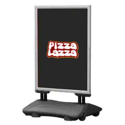 Su Tabanlı Çift Taraflı Çerçeveli Pano -PL resmi