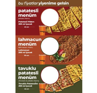 3'lü Menüler resmi