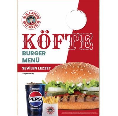 Köfte Burger  Vinil Poster resmi
