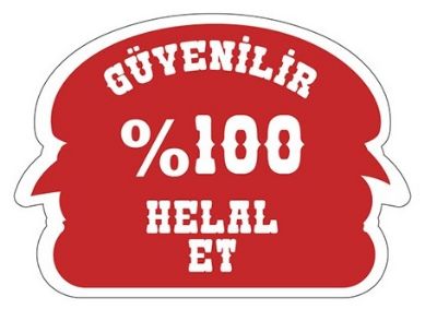 Cam Sticker -Helal Et resmi